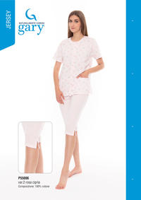 WOMEN'S PAJAMAS M/M P55006 Tellini S.r.l. Wholesale Clothing